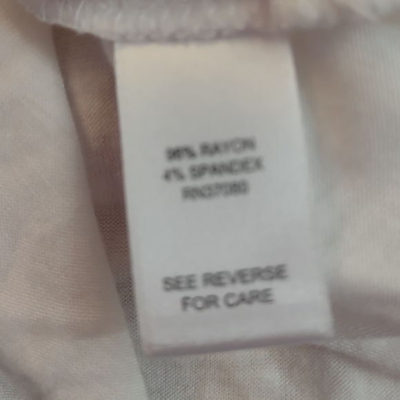 Cato est 1946 white woman's size xl knot front lace back blouse shirt top - Picture 4 of 4